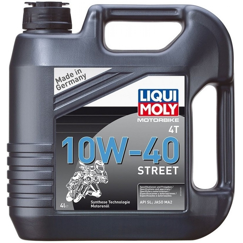 Motorolie LIQUI MOLY Motorcykel 4T 10W40 Street 4 l