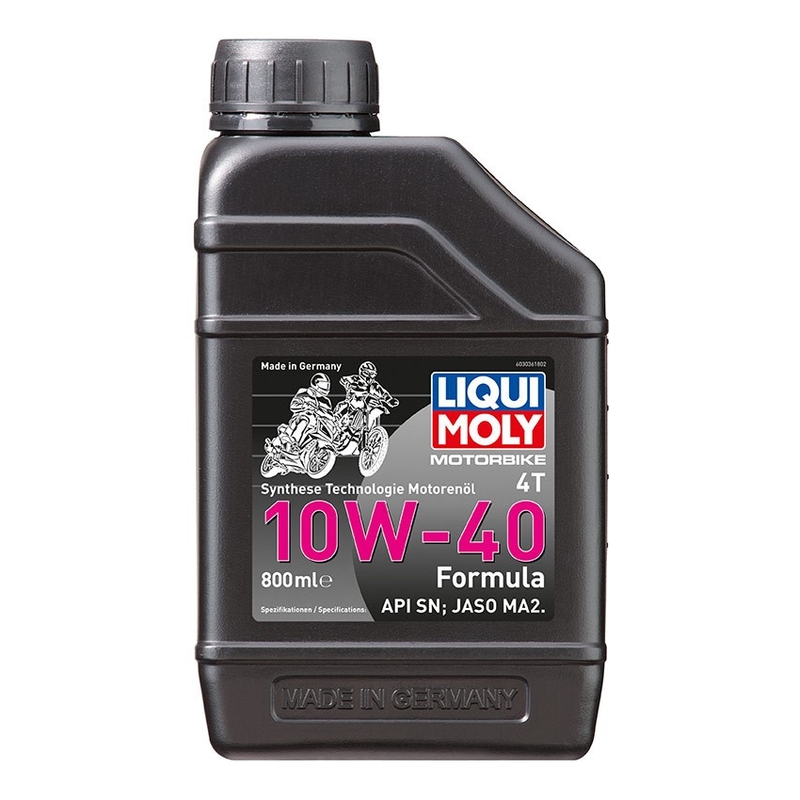 Motorolie LIQUI MOLY Motorbike 4T 10W40 Formula 800 ml udsalg