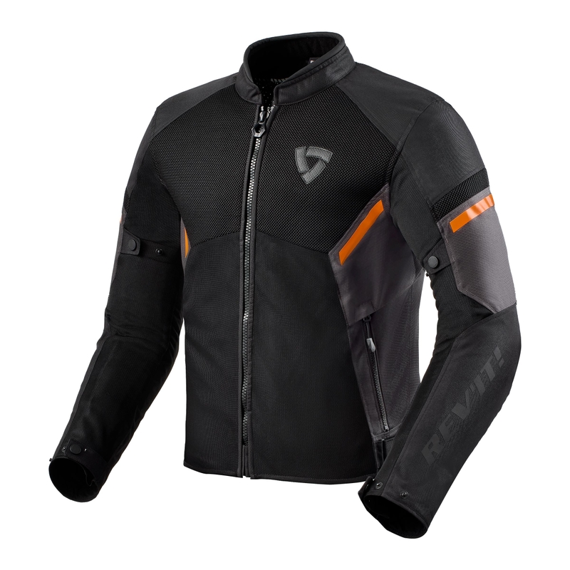 Revit GT-R Air 3 sort-fluo-orange motorcykeljakke