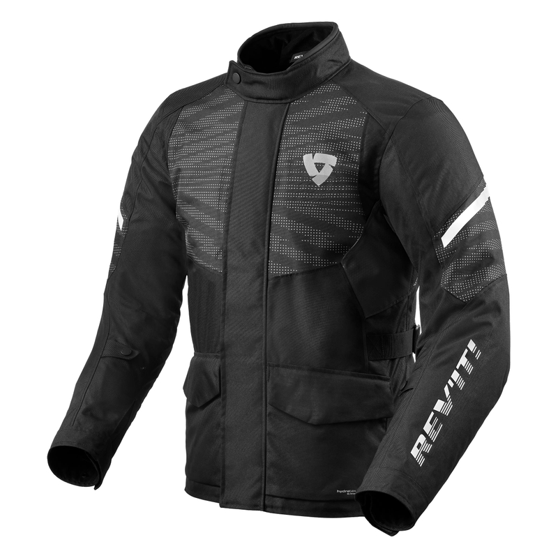 Revit Duke H2O motorcykeljakke sort udsalg