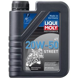 Motorolie LIQUI MOLY Motorcykel 4T 20W50 Gade 1 l