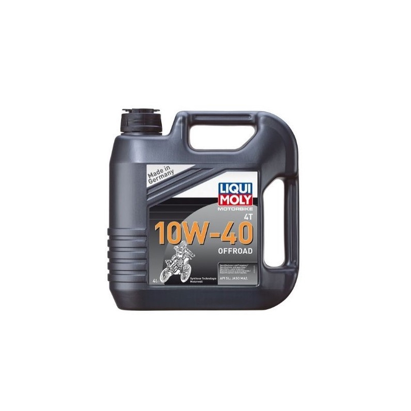 Motorolie LIQUI MOLY Motorcykel 4T 10W40 Offroad 4 l