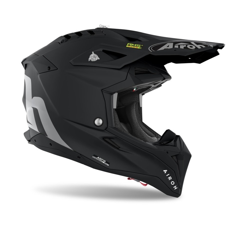 Motocrosshjelm Airoh Aviator 3.0 Farve sort mat