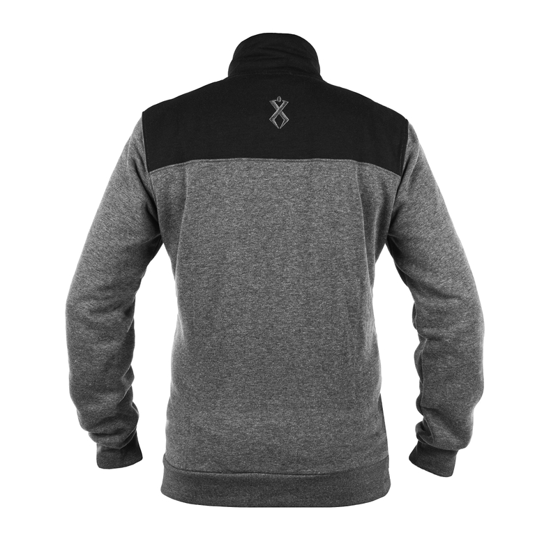 Rilax Nerr sweatshirt til mænd, sort-grå udsalg