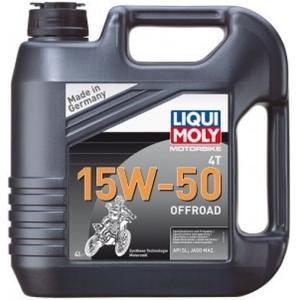Motorolie LIQUI MOLY Motorcykel 4T 15W50 Offroad 4 l