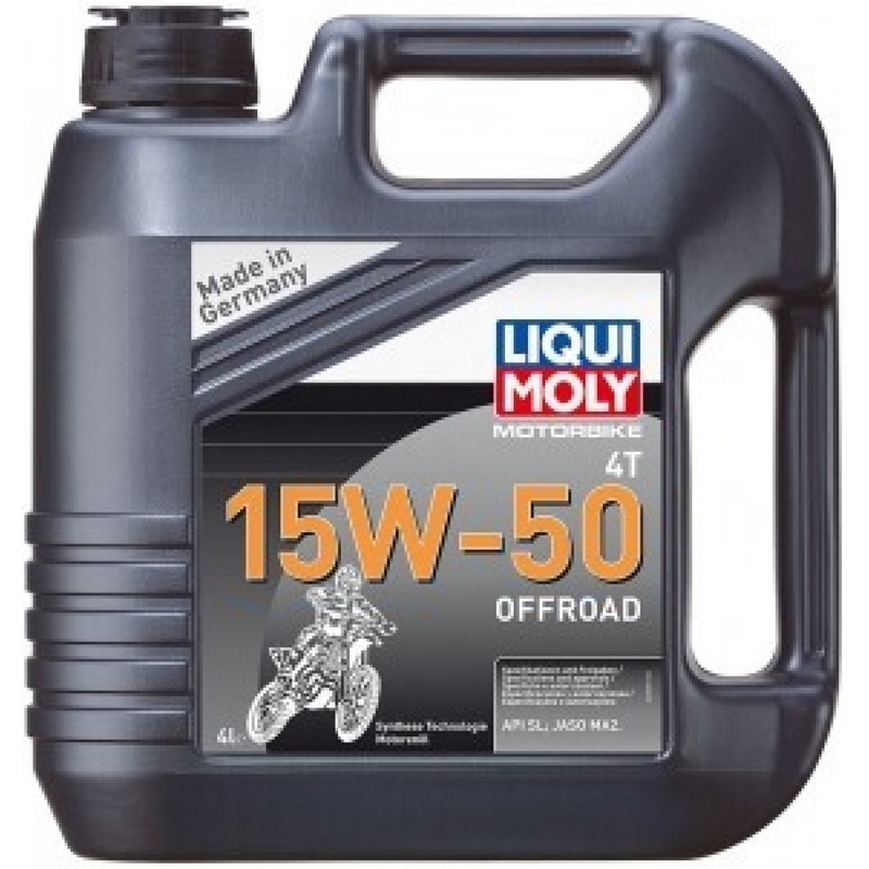 Motorolie LIQUI MOLY Motorcykel 4T 15W50 Offroad 4 l