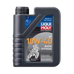 Motorolie LIQUI MOLY Motorcykel 4T 10W40 Basic Offroad 1 l