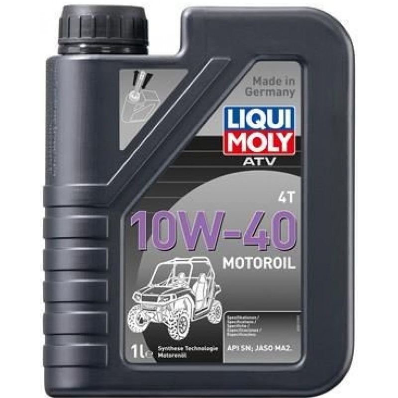 Motorový olej LIQUI MOLY ATV 4T Motoroil 10W40 1 L