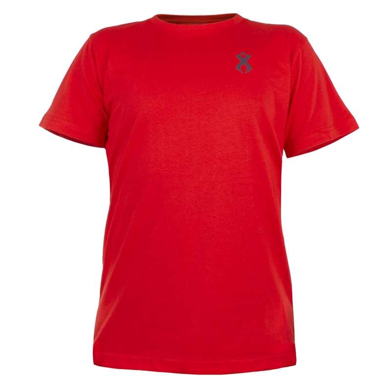 T-shirt til mænd Rilax Morik rød udsalg