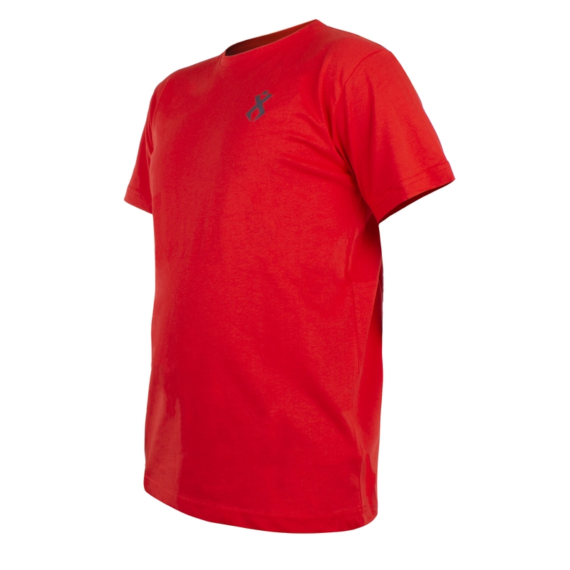 T-shirt til mænd Rilax Morik rød udsalg