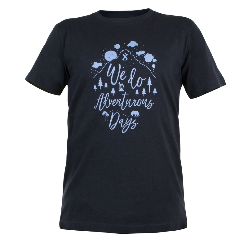 T-shirt til mænd Rilax Morik blå udsalg