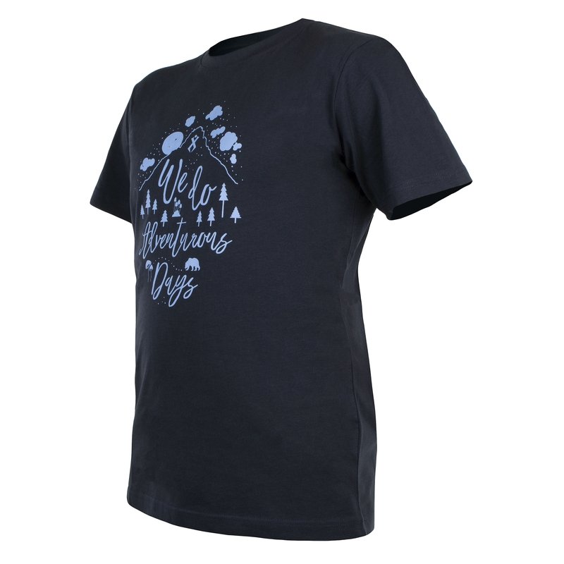 T-shirt til mænd Rilax Morik blå udsalg