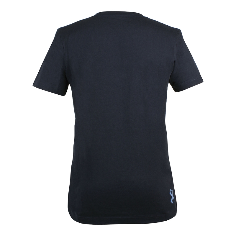 T-shirt til mænd Rilax Morik blå udsalg