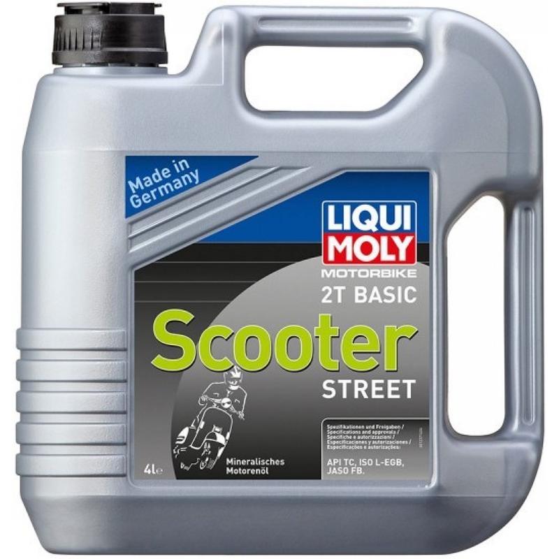 Motorolie LIQUI MOLY Motorcykel 2T Basic Scooter 4 l