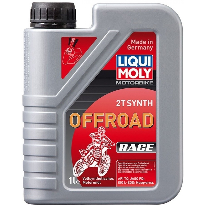 Motorolie LIQUI MOLY Motorcykel 2T Synth Offroad Race 1 l