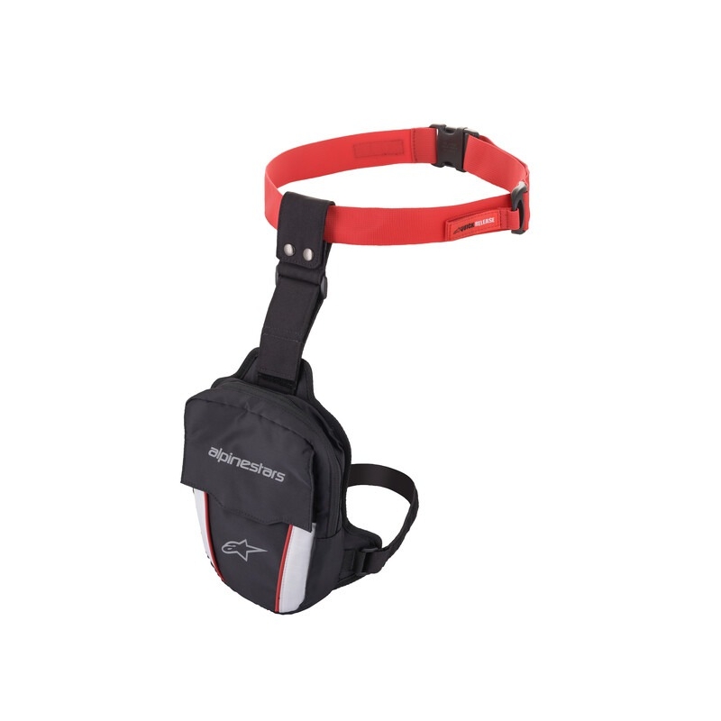 Alpinestars Access lårpose sort-rød-hvid