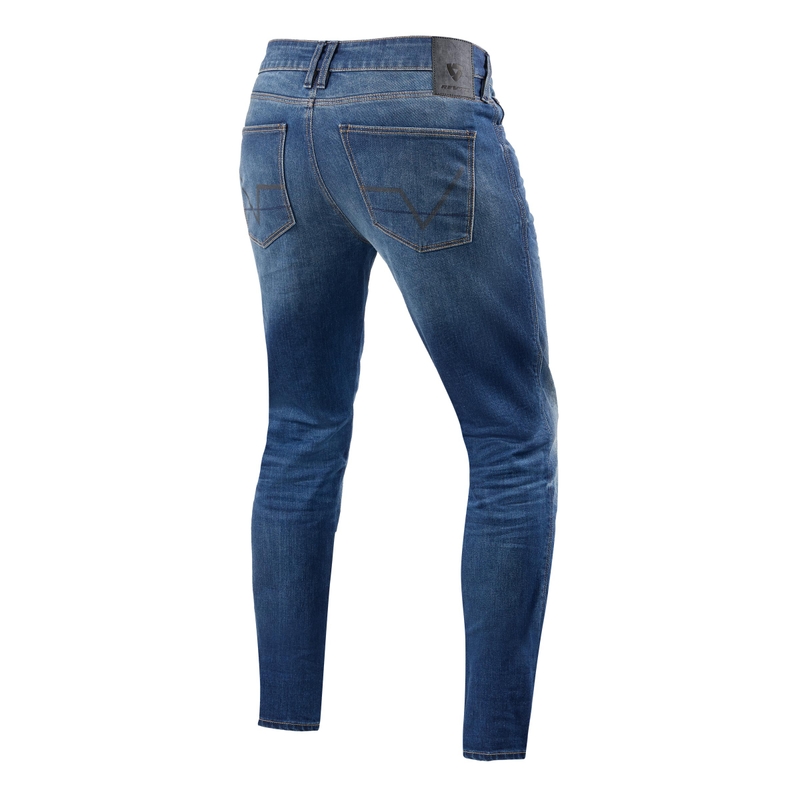 Motorcykeljeans Revit Carlin SK blå