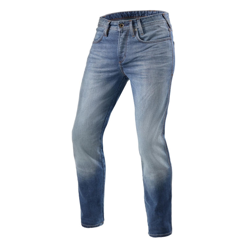 Motorcykeljeans Revit Piston 2 SK blå udsalg