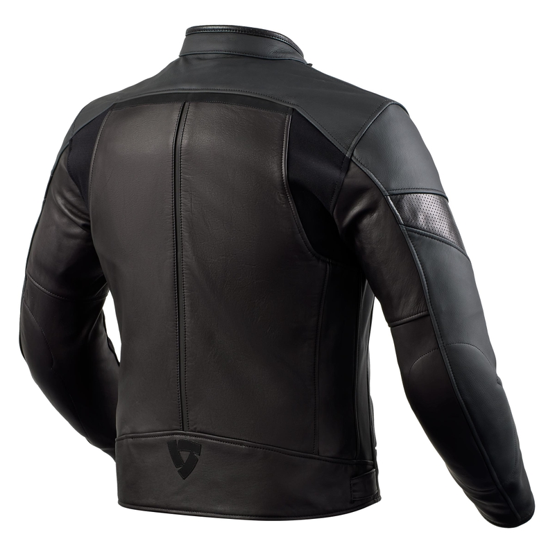 Revit Mile sort motorcykeljakke udsalg