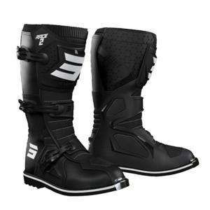 Motorcykelstøvler Shot Race 2 hvid-sort