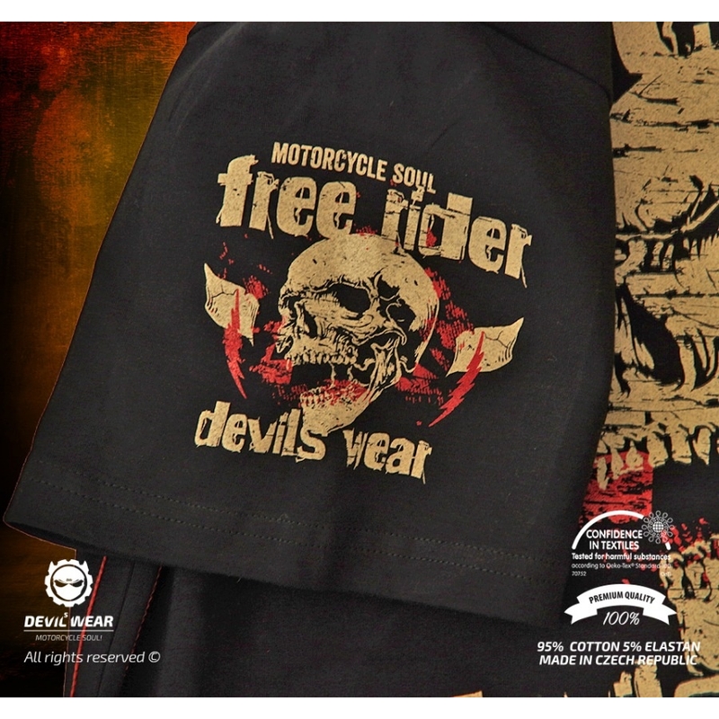 Pánské triko Devils Wear - Chopper
