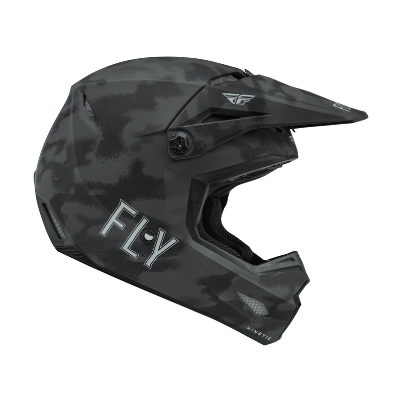 Motokrosová přilba FLY Racing Kinetic Drift černo-šedo-camo