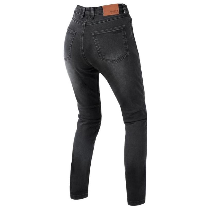 BROGER Florida II motorcykeljeans til kvinder, sort udsalg