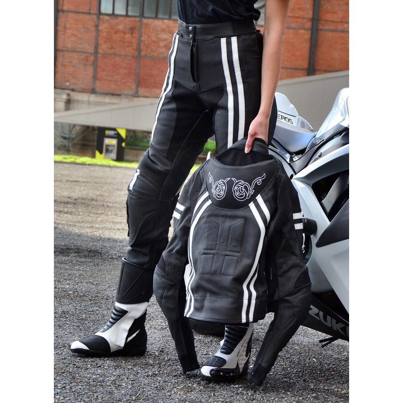 Dámská bunda Tschul 554 černo-bílá výprodej