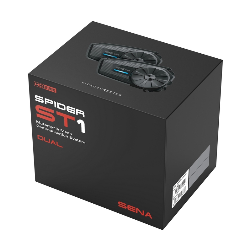 Sæt med 2 Bluetooth-intercom SENA Spider ST1