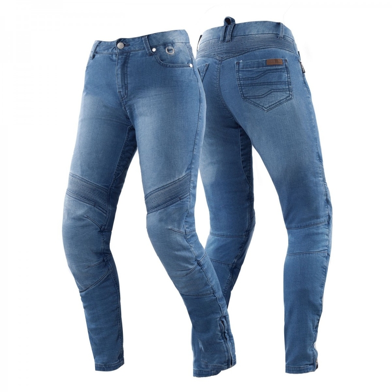 Motorcykeljeans til kvinder Shima Jess blå