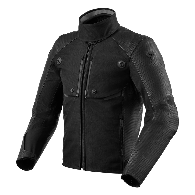 Revit Valve H2O motorcykeljakke sort