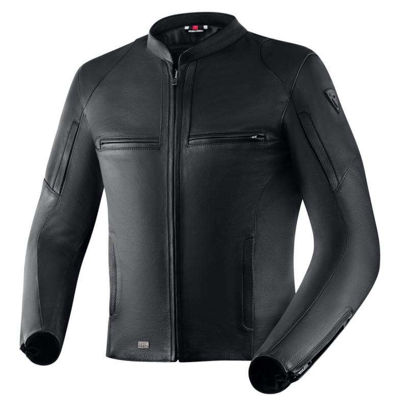 Motorcykeljakke Rebelhorn Runner III TFL sort udsalg