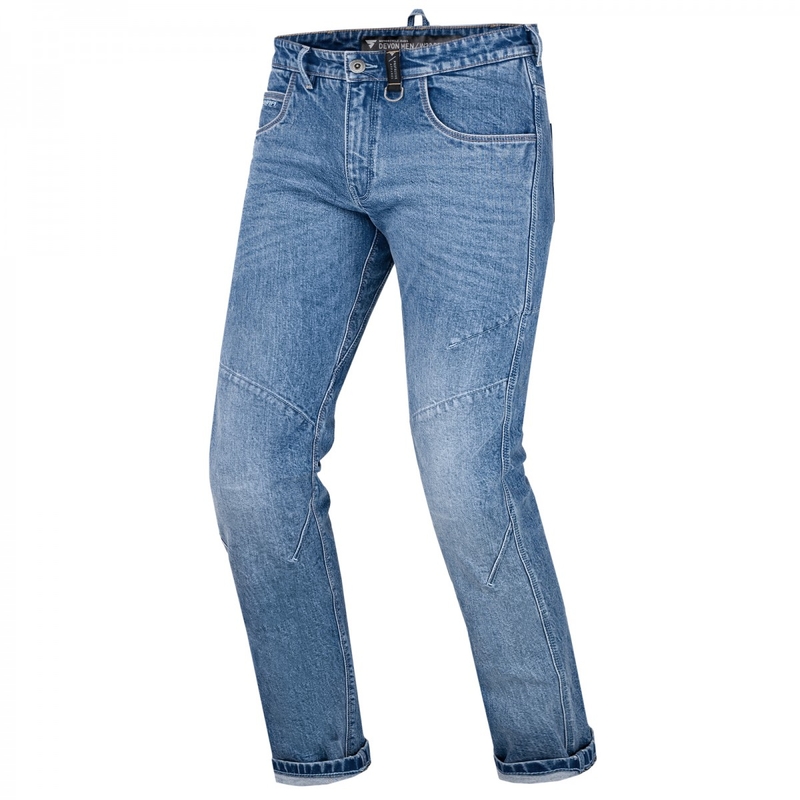 Shima Devon blå motorcykeljeans