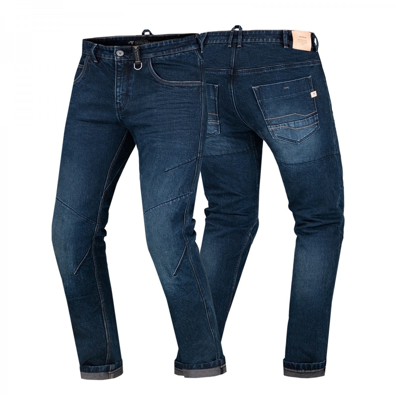 Shima Devon mørkeblå motorcykeljeans