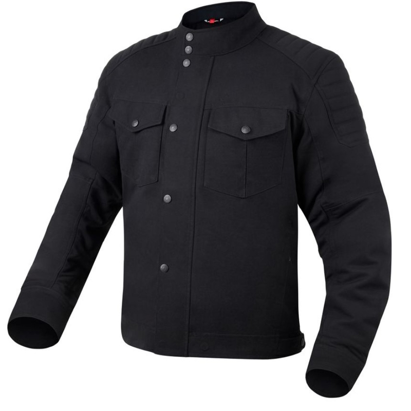 Rebelhorn Hunter sort motorcykeljakke udsalg