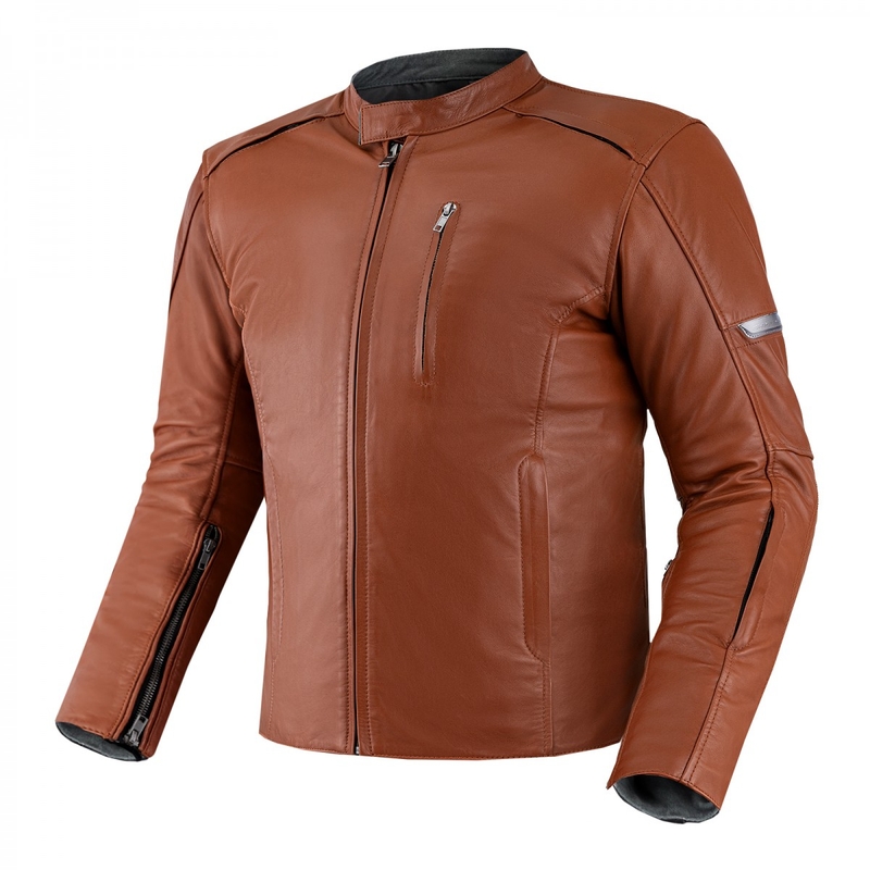 Shima Hunter+ 2.0 lysebrun motorcykeljakke