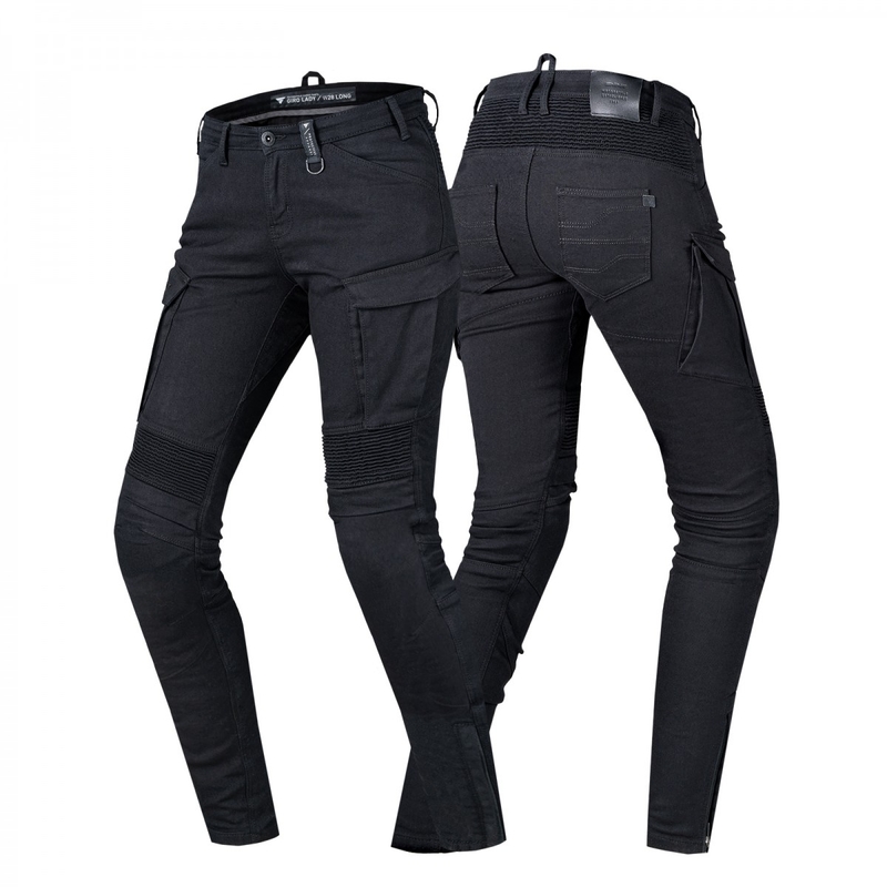 Shima Giro 2.0 motorcykeljeans til kvinder Sort udsalg