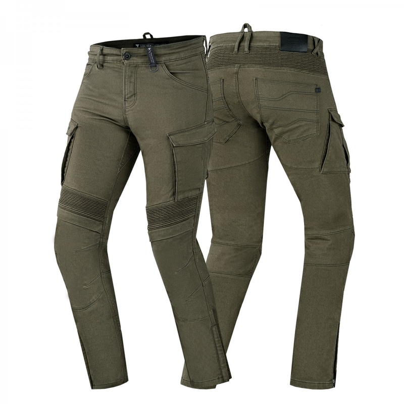Shima Giro 2.0 khaki motorcykeljeans udsalg