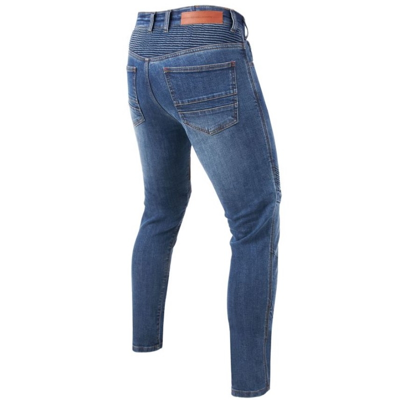Rebelhorn Eagle III motorcykeljeans, vasket blå