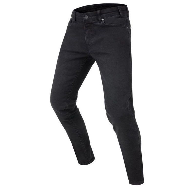 Motorcykeljeans Rebelhorn Classic III SF vasket sort udsalg
