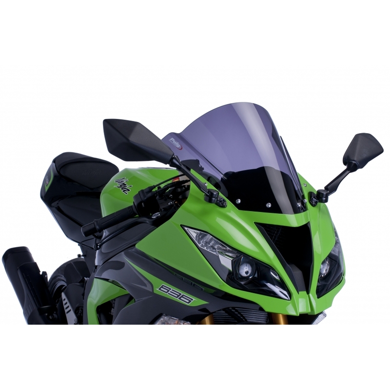 Plexi na moto Puig-Kawasaki ZX-6R/ZX-6R 636/ZX-10R RACING