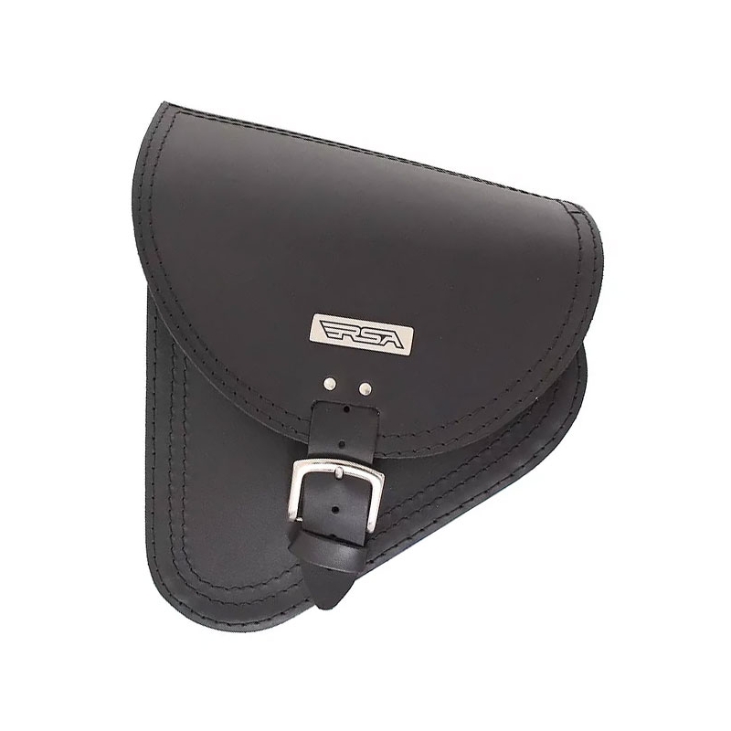 Motorcykeltaske i læder HD Softail RSA-59 venstre