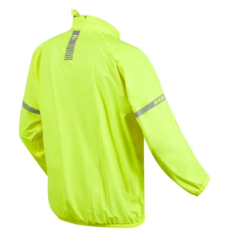 Rebelhorn Ocean fluo gul regnjakke