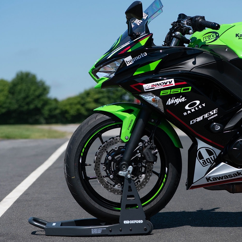 Forreste motorcykelstativ Oxford ZERO-G LITE aluminium