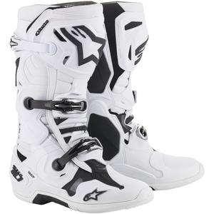 Alpinestars Tech 10 motorcykelstøvler hvid
