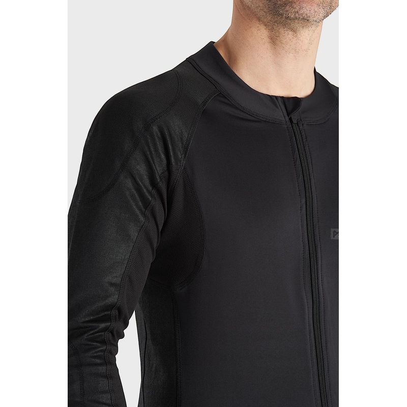 Motorcykelskjorte PANDO MOTO Shell UH sort udsalg