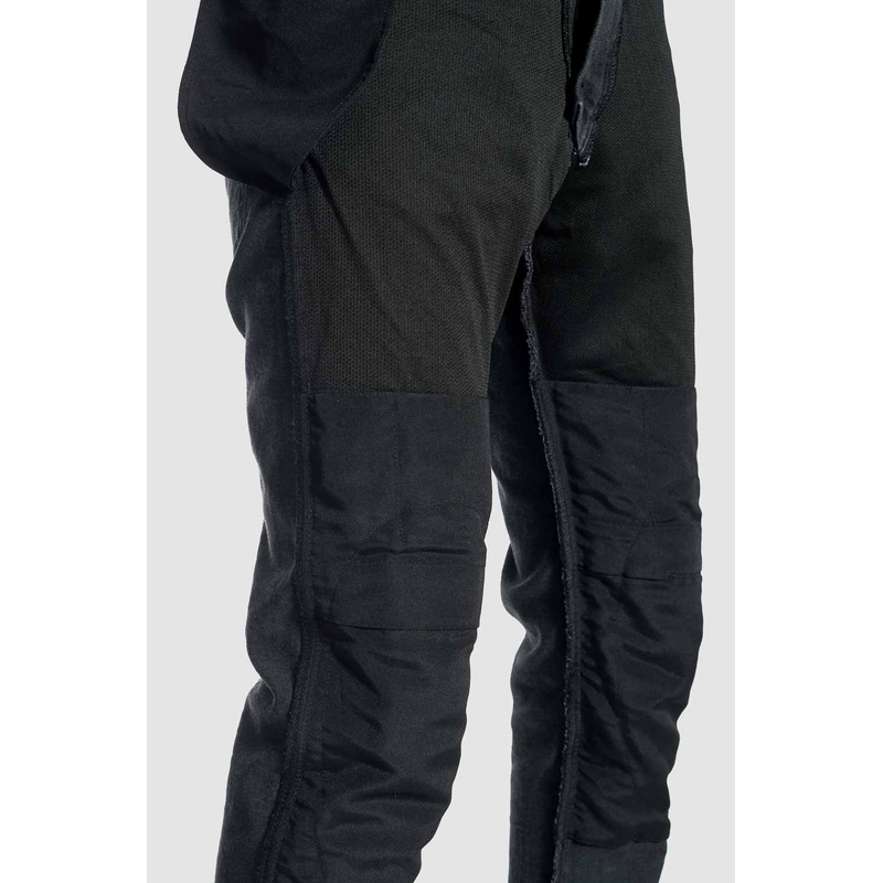 Motorcykeljeans PANDO MOTO Robby Slim sort udsalg