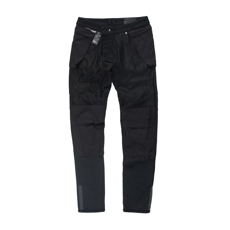 Motorcykeljeans PANDO MOTO Boss Dyn sort udsalg