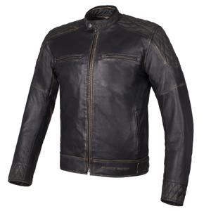 Street Racer Tribe Retro brun motorcykeljakke