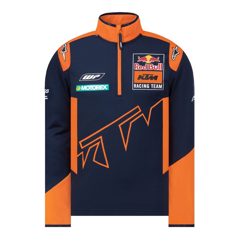 KTM Red Bull Racing Pullover 22 blå-orange udsalg